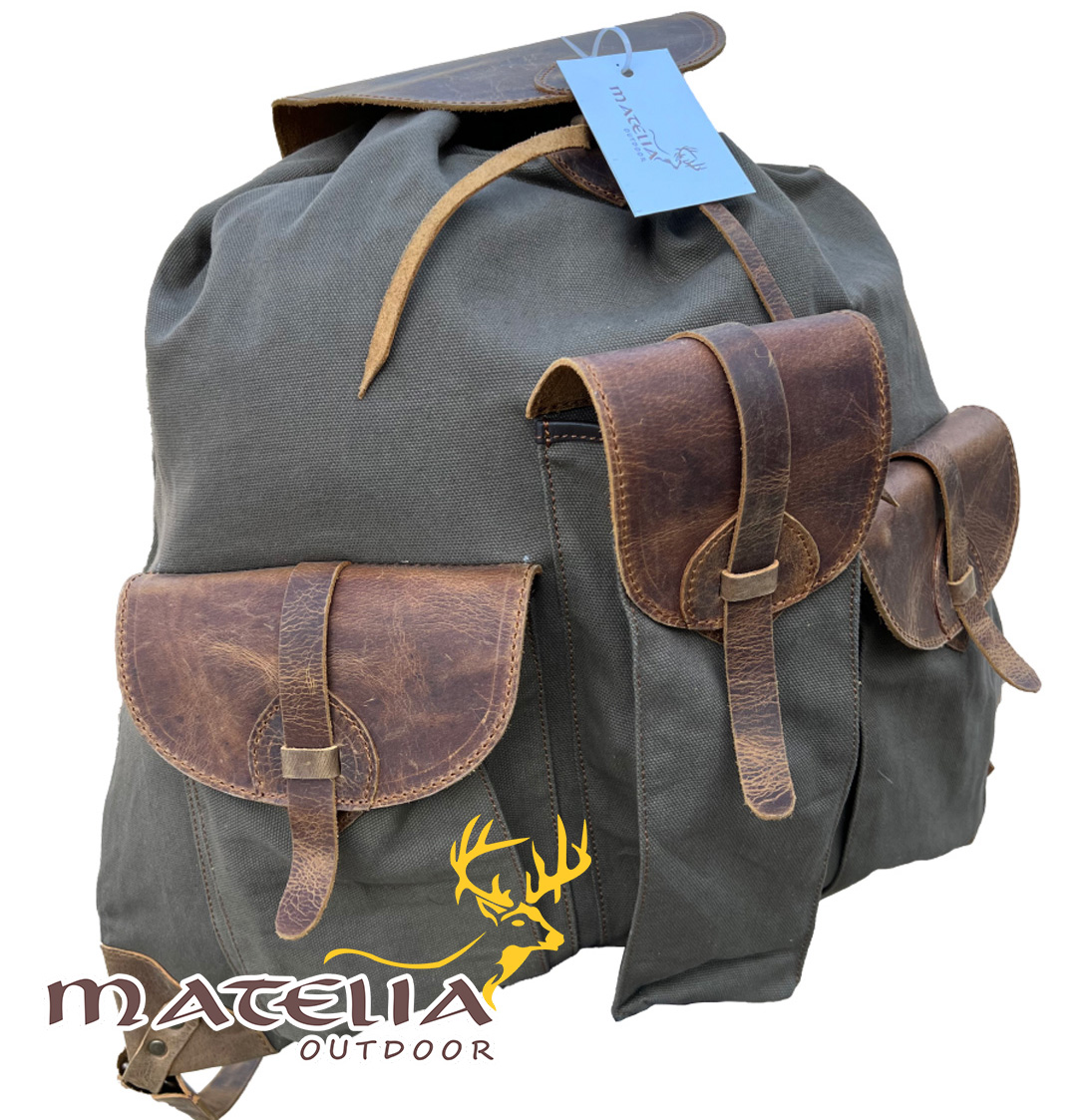 Canvas Rucksack Bag